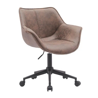 Brown Big Seat Accent biuro kėdė